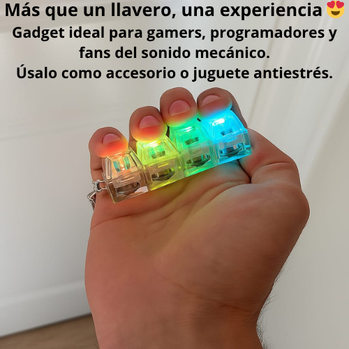Mini Teclado Mecanico Led