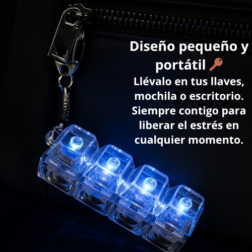 Mini Teclado Mecanico Led