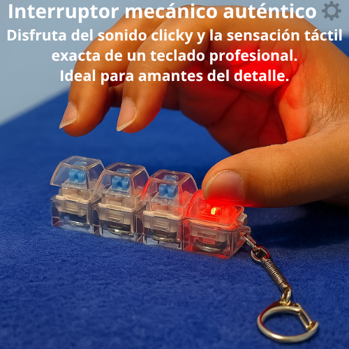 Mini Teclado Mecanico Led