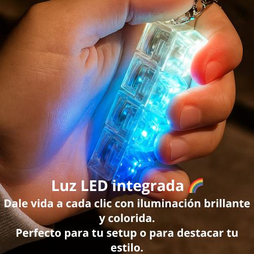 Mini Teclado Mecanico Led